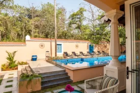 best resorts in north goa for family with swimming pool
